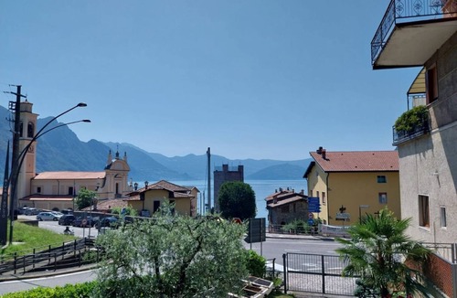 Riva di Solto Apartment | very nice apartment with equipped patio overlooking the lake