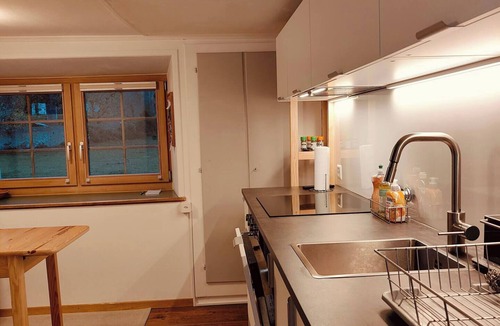 Grusch Ski Chalet | Walser Chalet, quiet and cozy. A gently renovated half of a house. Train station: 5 min.