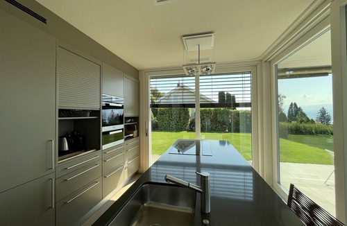 Meilen District Villa | WEF Luxuriöse Villa mit Seeblick