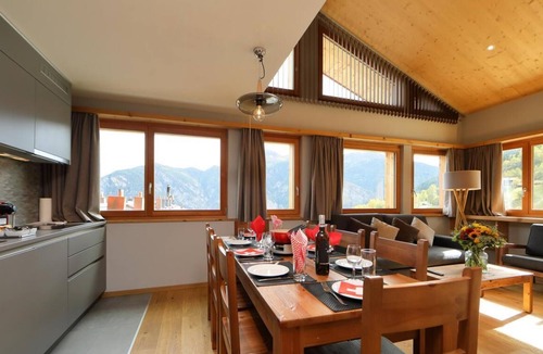 Vercorin Apartment | Wifi, 250m from resort center, sauna, hammam, tv, ski locker, 79-94m², Vercorin