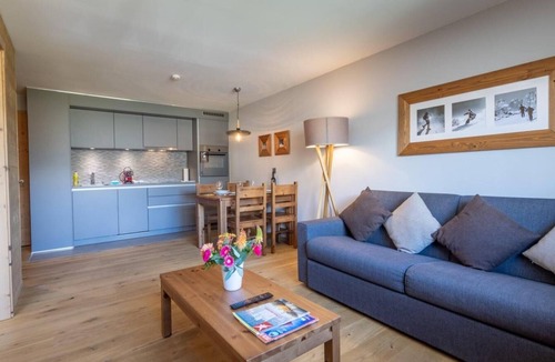 Vercorin Apartment | Wifi, 250m from shops, fitness, sauna, hammam, tv, ski locker, 37m², Vercorin