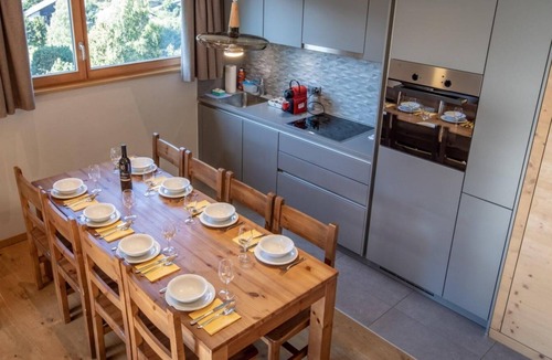 Vercorin Apartment | Wifi, 250m from shops, fitness, sauna, hammam, tv, ski locker, 79m², Vercorin