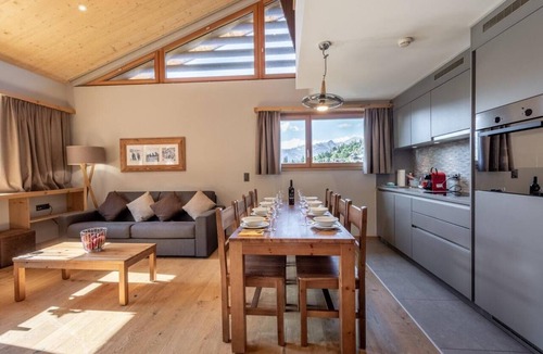 Vercorin Apartment | Wifi, 250m from shops, fitness, sauna, hammam, tv, ski locker, 79m², Vercorin