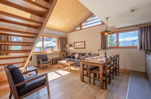 Vercorin Apartment | Wifi, 250m from shops, fitness, sauna, hammam, tv, ski locker, 79m², Vercorin