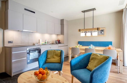 Meiringen Apartment | Wifi, resort center, sauna, terrace, balcony, tv, ski locker, 90m², Meiringen-Hasliberg