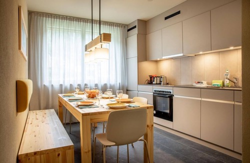 Meiringen Apartment | Wifi, resort center, sauna, terrace, balcony, tv, ski locker, 90m², Meiringen-Hasliberg