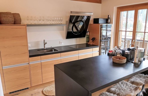 Laax House | Wonderful private villa for 8 people with WIFI, TV, patio and panoramic view