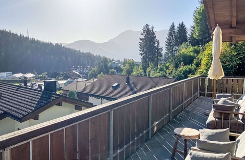 Laax House | Wonderful private villa for 8 people with WIFI, TV, patio and panoramic view