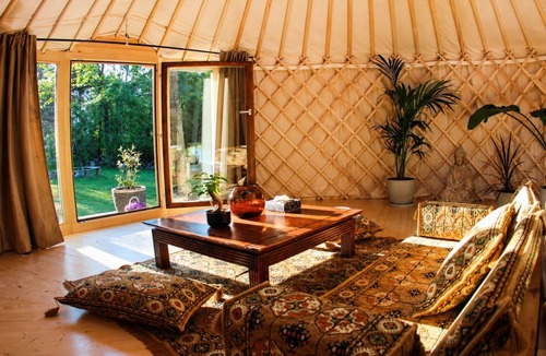 Leuk House | WOODMOOD yurt with wellness