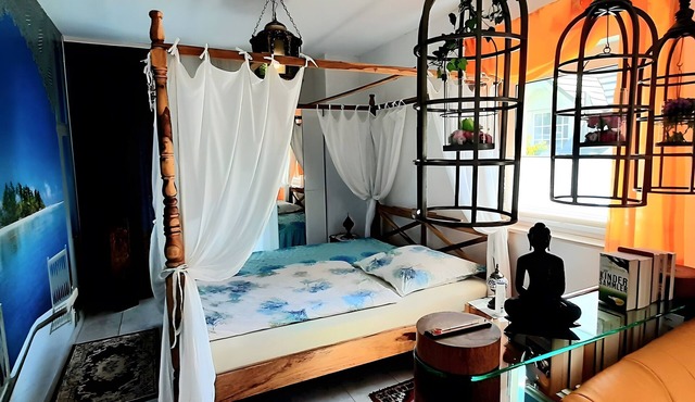 Apartment “Samoa” with Balcony, Wi-Fi, and Air Conditioning in Hoppegarten