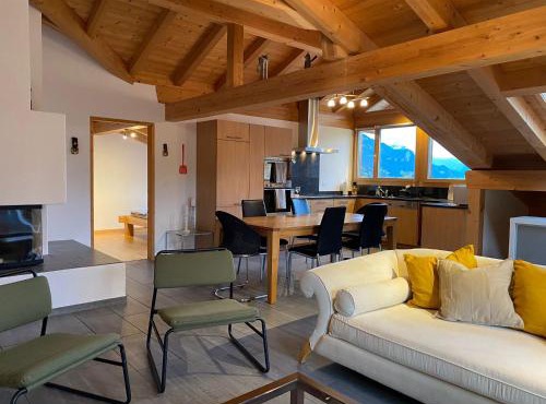 Attic in the Alps