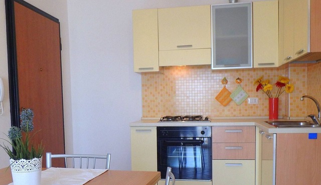 Beautiful sea view, lovely two-room apartment air conditioned at the Lido di Pomposa in Comacchio