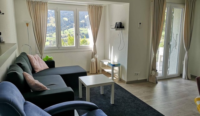 Bijou with a great view - Gorgeous 2-bedroom apartment in welcoming Lenk