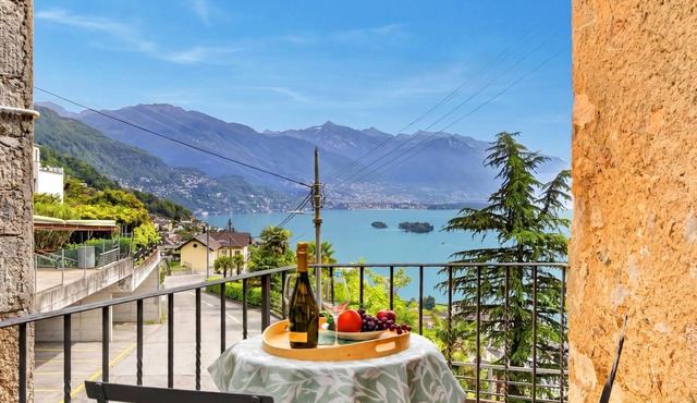 Casa Berta Brissago 1 with Balcony for Four, Brissago, Switzerland