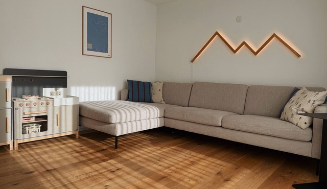 Central apartment "Sunnuhof Lodge" with mountain view