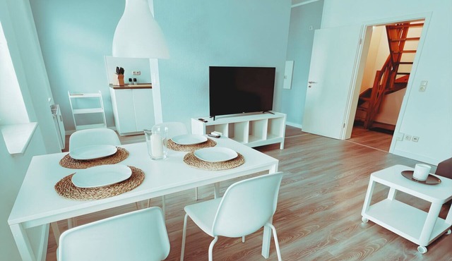 Central Duplex | Parking | Up to 4 Guests in Chemnitz