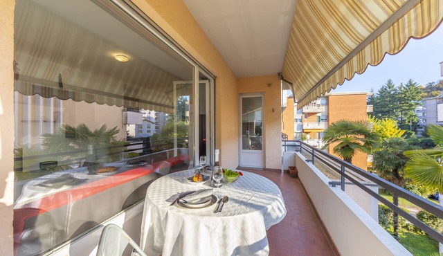 City Apartment with Balcony and Parking, Lugano, Switzerland