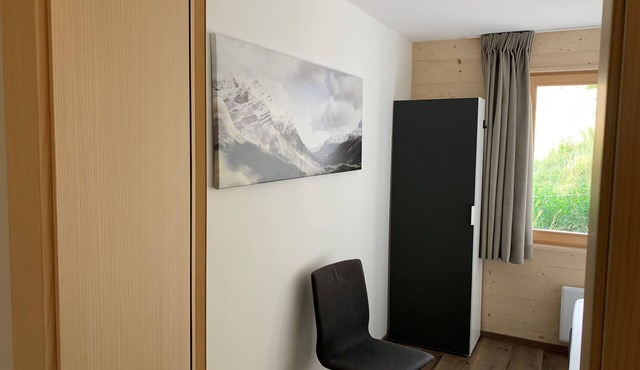 Completely new ground floor apartment in Swiss Chalet