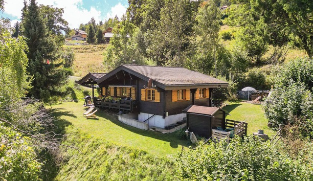 Cozy mountain chalet with garden, games and panoramic views