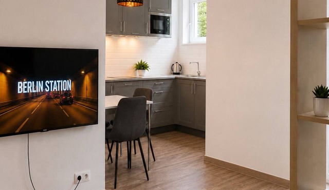 Designer Central apartment with terrace & parking in Berlin