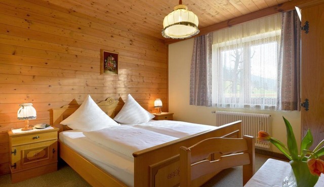 Double room with shower, WC - Bauernhof Strasserhof in Söll