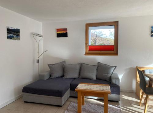 Ferienwohnung in Tschlin mit Panoramablick
