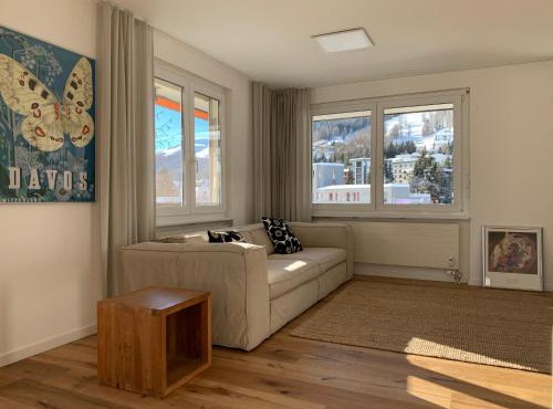 Ferienwohnung Parsennblick mit Dachterrasse