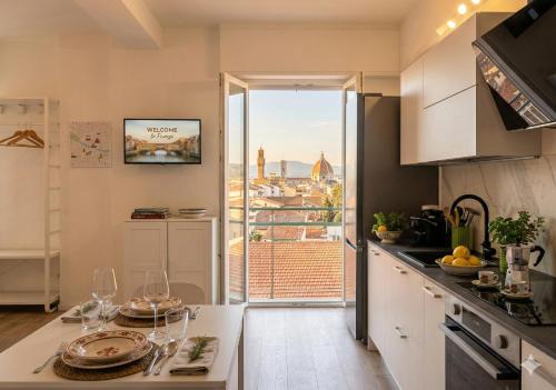 Florence Skyline Studio - Duomo View in Florence