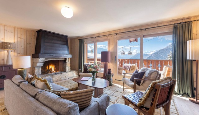 Fully renovated 5-bedroom apartment in Verbier Center of town
