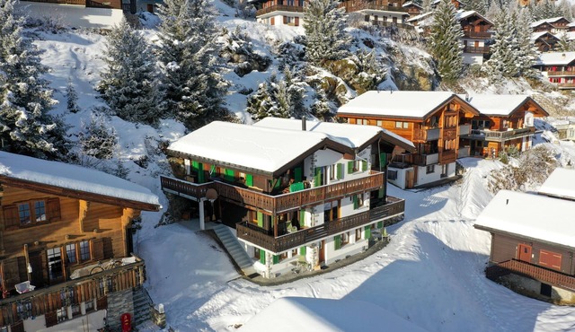 In the summer of 2026, a ground-floor 3- and-a-half-room apartment in Chalet Abe