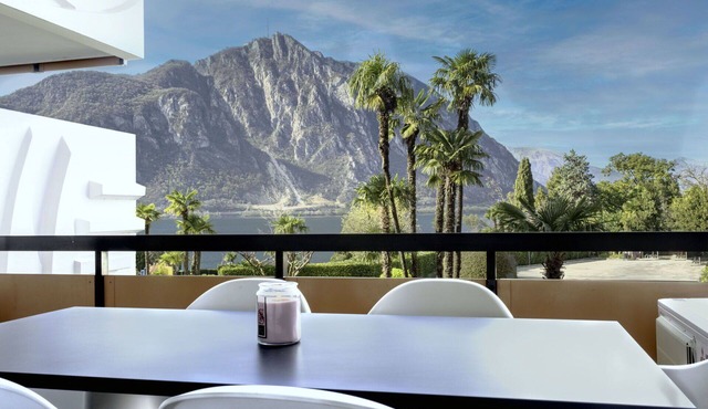 Lovely apartment for 4 people with A/C, pool, WIFI, TV, balcony and panoramic view