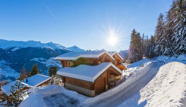 Luxury chalet with private spa and panoramic views