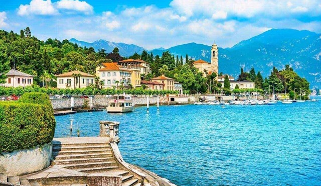 Mesmerizing Lake views from your air conditioned Tremezzo villa
