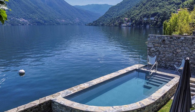 My Rental Homes - Villa Filanda with direct access to Lake and swimming pool