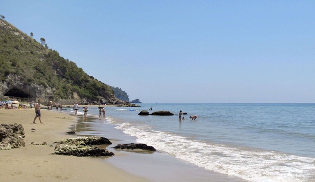 Nice apartment for 3 people with pool, A/C, WIFI, TV, terrace and pets allowed in Sperlonga