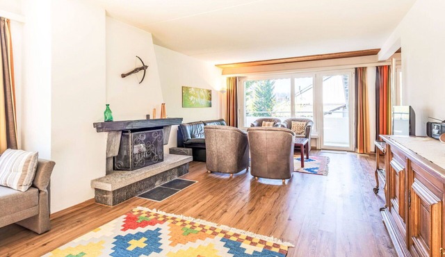 Nice apartment for 6 people with WIFI, TV, balcony and panoramic view