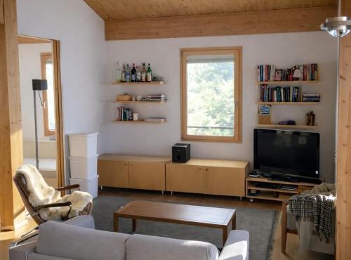 Penthouse duplex with sauna & mountain views