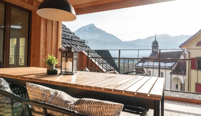 Pilatus Nest I Lucerne I Mountains I sunny terrace