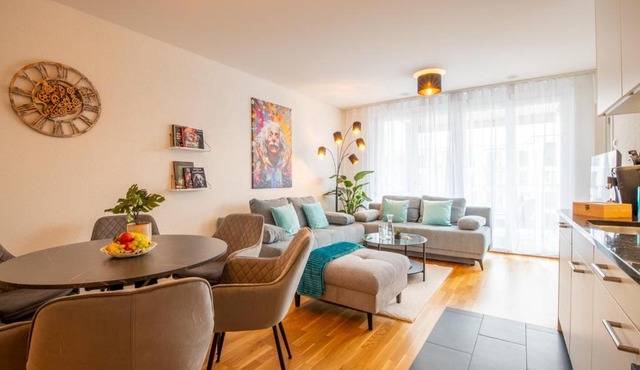 Spacious Apartment near Messe - Special EINSTEIN II Apartment, Basel, up to 6 guests