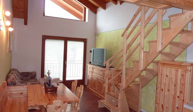 Studio in the attic with car park