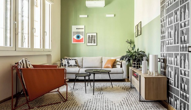 Two Apartments Combined into One Space; 8 people