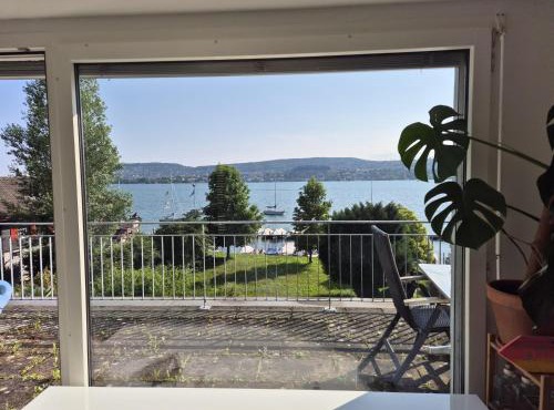 Zürichsee, Privatzimmer atemberaubender Aussicht
