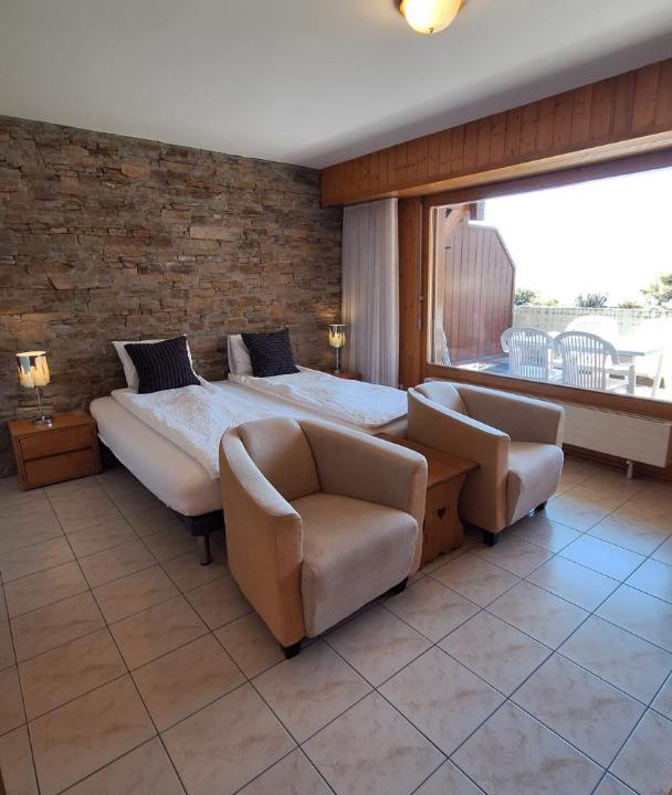 Ovronnaz Apartment | Centre Thermal - Studio SUD avec grande terrasse