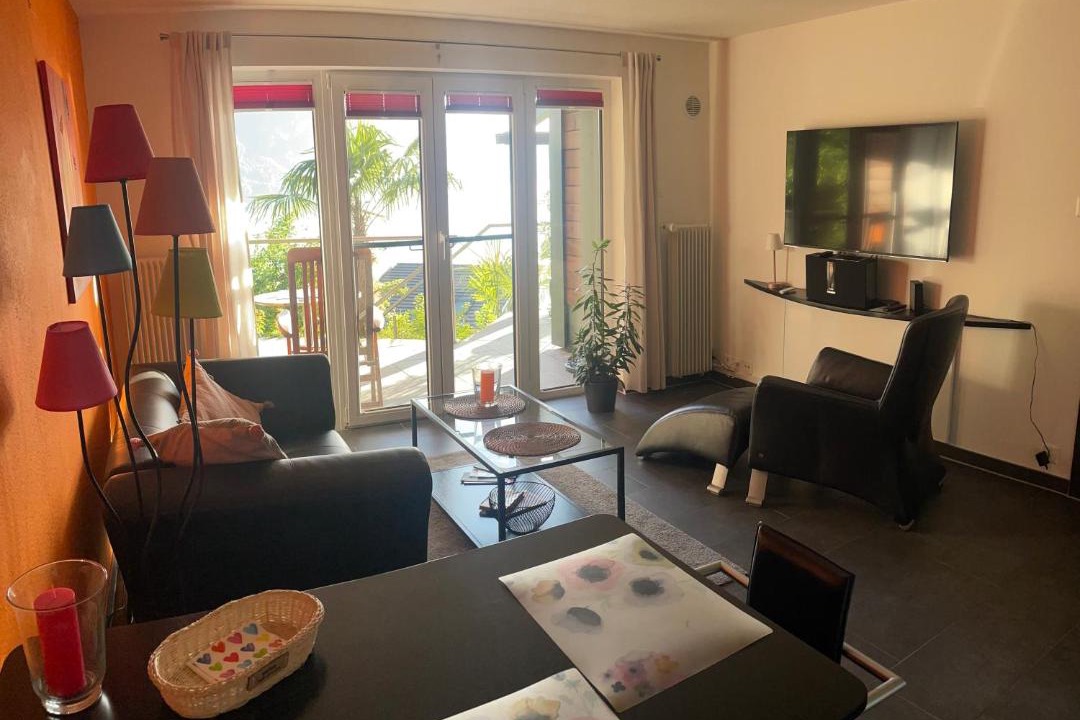 Vitznau Apartment | Villa Bootsmann mit spektakulärer Seesicht nahe Badestrand