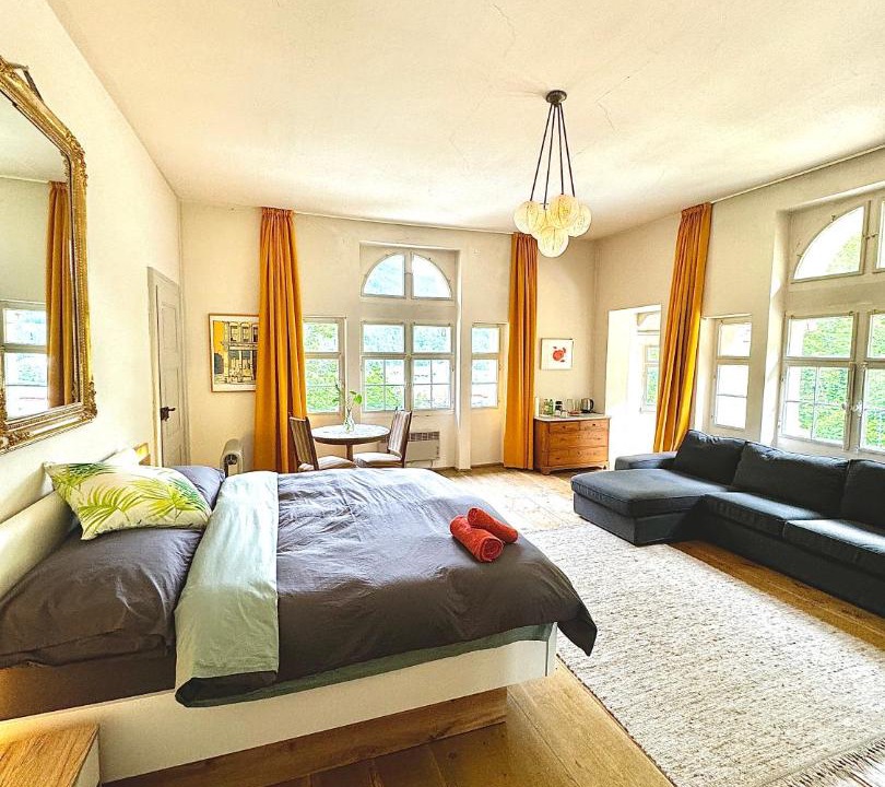 Promontogno House | Camera di 50 mq con bagno e grande balcone privato