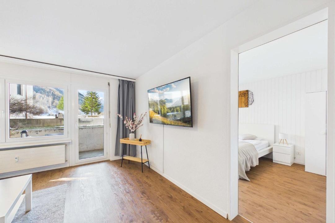 Taesch Apartment | Alpine Retreat 4 Person Apartment near Zermatt with parking!