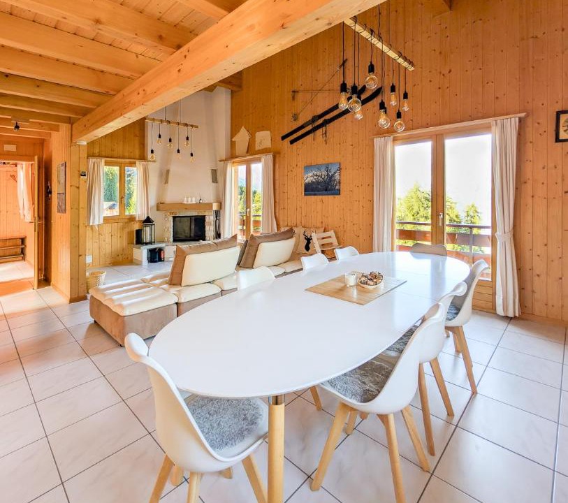 La Tzoumaz Apartment | Grand chalet familial et convivial à La Tzoumaz