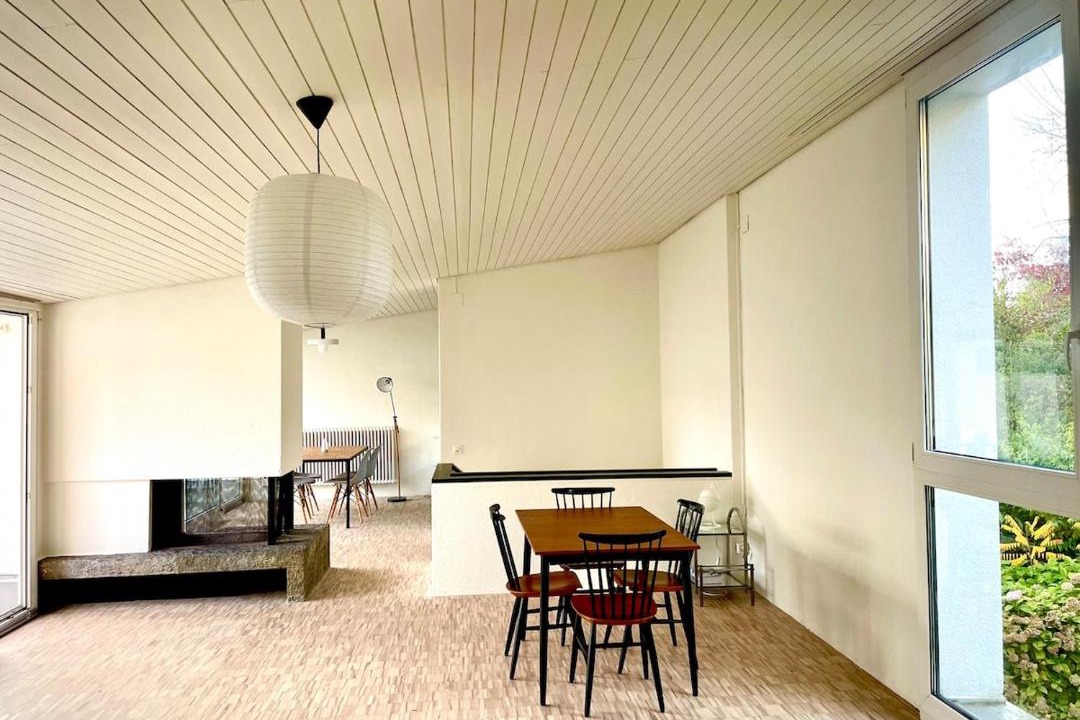 Uetliberg House | Komfortables Atriumhaus bei Zürich, Garten, Ruhe, Parking und Waschmaschine
