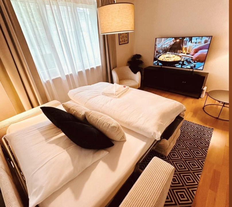 Ennetbuergen Apartment | Gartenoase by Greatlifestay