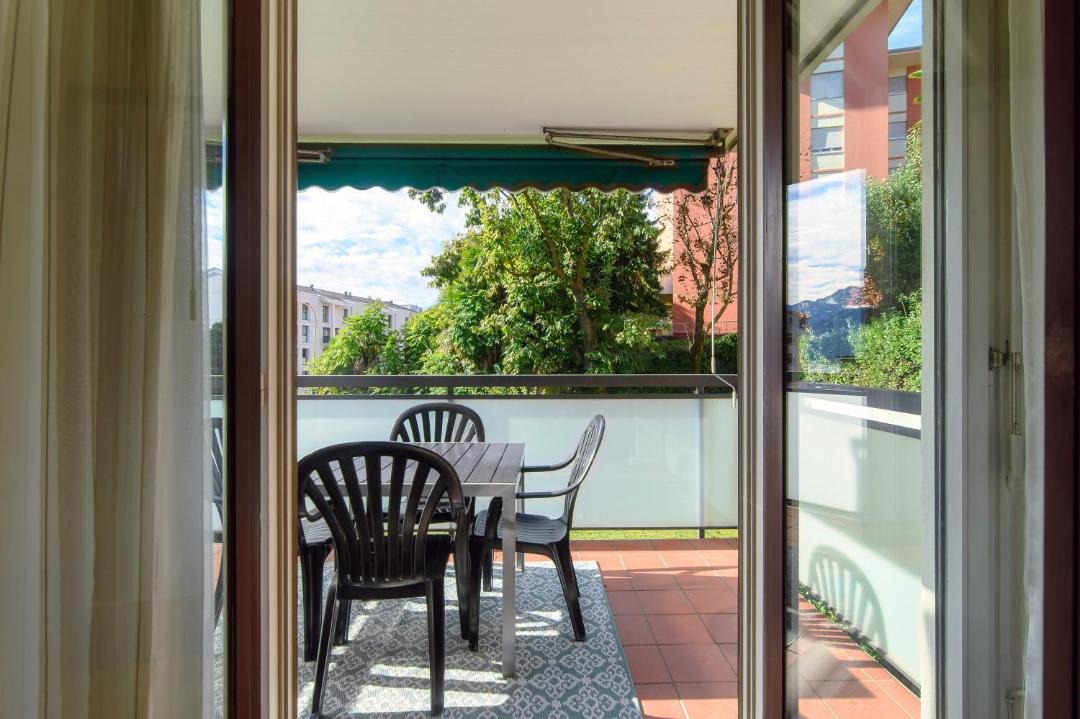 Massagno Apartment | Francobollo Studio by Quokka 360 - Bright Studio with Balcony near Lugano Train Station